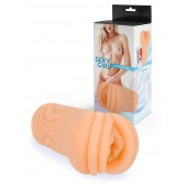 Телесный мастурбатор-вагина с рельефом на поверхности - Sexy Girl - в Новокуйбышевске купить с доставкой