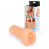 Телесный мастурбатор в виде вагины с узким входом - Sexy Girl - в Новокуйбышевске купить с доставкой