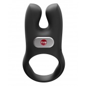 Черное эрекционное виброкольцо Nos - Fun Factory - в Новокуйбышевске купить с доставкой