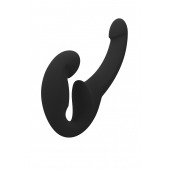 Черный безремневой страпон Share Lite - Fun Factory - купить с доставкой в Новокуйбышевске