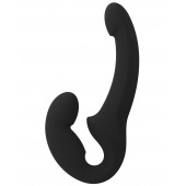 Черный безремневой страпон Share Lite - Fun Factory - купить с доставкой в Новокуйбышевске