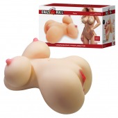 Телесный мастурбатор-торс Fiona - Baile - в Новокуйбышевске купить с доставкой