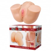 Телесный мастурбатор Olivia с 2 любовными отверстиями - Baile - в Новокуйбышевске купить с доставкой