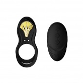 Черное эрекционное виброкольцо Bayek с пультом ДУ - Zalo - в Новокуйбышевске купить с доставкой