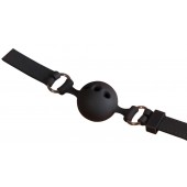 Малый силиконовый кляп-шар на ремешках - Orion - купить с доставкой в Новокуйбышевске