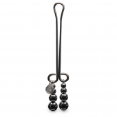 Зажим для клитора с бусинами Just Sensation Beaded Clitoral Clamp - Fifty Shades of Grey - купить с доставкой в Новокуйбышевске