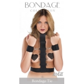 Фиксатор рук к груди увеличенного размера Bondage Collection Bondage Tie Plus Size - Lola Games - купить с доставкой в Новокуйбышевске