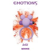 Сиреневое эрекционное виброколечко Emotions Minnie - Lola Games - в Новокуйбышевске купить с доставкой