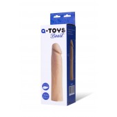 Реалистичная насадка с ярко выраженной головкой - 16,5 см. - A-toys - в Новокуйбышевске купить с доставкой