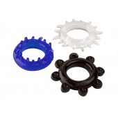 Набор из 3 разноцветных эрекционных колец - A-toys - в Новокуйбышевске купить с доставкой