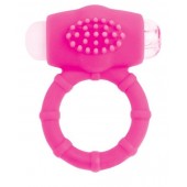 Розовое эрекционное виброкольцо A-toys - A-toys - в Новокуйбышевске купить с доставкой