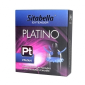 Стимулирующая насадка с усиками и шипиками Platino  Ураган - Sitabella - купить с доставкой в Новокуйбышевске