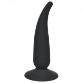 Чёрная анальная пробка P-spot Teazer Black - 12,2 см. - Lola Games - в Новокуйбышевске купить с доставкой