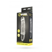 Прозрачная насадка с петлёй для фиксации - 14 см. - ToyFa - в Новокуйбышевске купить с доставкой