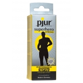 Спрей-пролонгатор длительного действия pjur SUPERHERO Strong Spray - 20 мл. - Pjur - купить с доставкой в Новокуйбышевске