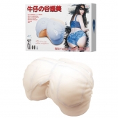 Мастурбатор-попка с двойной вибрацией и двумя входами - Baile - в Новокуйбышевске купить с доставкой