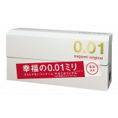 Супер тонкие презервативы Sagami Original 0.01 - 5 шт. - Sagami - купить с доставкой в Новокуйбышевске