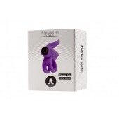 Эрекционное кольцо с подхватом мошонки и стимуляцией клитора Bullet Lastic Ring - Adrien Lastic - в Новокуйбышевске купить с доставкой