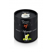 Массажная свеча с ароматом мохито Bougie de Massage Mojito - 80 мл. - Plaisir Secret - купить с доставкой в Новокуйбышевске