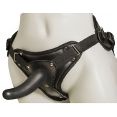 Женский страпон с вагинальной пробкой Woman Strap - 12 см. - LOVETOY (А-Полимер) - купить с доставкой в Новокуйбышевске