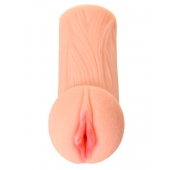 Реалистичный мастурбатор-вагина телесного цвета Elegance с двойным слоем материала - KOKOS - в Новокуйбышевске купить с доставкой