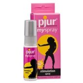 Возбуждающий женский спрей pjur MYSPRAY - 20 мл. - Pjur - купить с доставкой в Новокуйбышевске