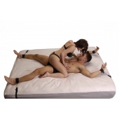 Бондаж для фиксации на кровати Frisky Bedroom Restraint Kit - XR Brands - купить с доставкой в Новокуйбышевске