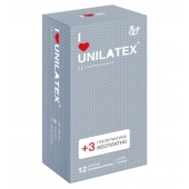 Презервативы с точками Unilatex Dotted - 12 шт. + 3 шт. в подарок - Unilatex - купить с доставкой в Новокуйбышевске