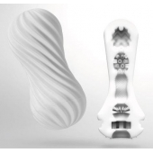 Мастурбатор FLEX Silky White с мягким рельефом - Tenga - в Новокуйбышевске купить с доставкой