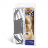 Кольцо на член и мошонку Cock Ring With 2  Ball Stretcher And Optional Weight Ring - BlueLine - в Новокуйбышевске купить с доставкой