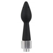 Чёрная анальная насадка для душа Anal Douche Rear Splash - Orion - купить с доставкой в Новокуйбышевске