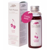 Эликсир Triple Pleasure  Горячая вишня  - 65 гр. - JULEJU - купить с доставкой в Новокуйбышевске