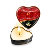 Массажная свеча с ароматом экзотических фруктов Bougie Massage Candle - 35 мл. - Plaisir Secret - купить с доставкой в Новокуйбышевске