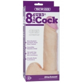 Ультрареалистичная насадка для трусиков Vac-U-Lock 8  ULTRASKYN Cock - 20,57 см. - Doc Johnson - купить с доставкой в Новокуйбышевске