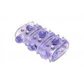 Фиолетовая насадка на пенис Rings Armour - Lola Games - в Новокуйбышевске купить с доставкой