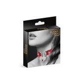 Красный чокер с замком в форме сердца - Bijoux Pour Toi - купить с доставкой в Новокуйбышевске