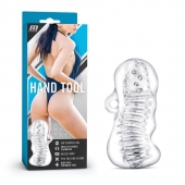 Прозрачный мастурбатор M for Men Hand Tool - Blush Novelties - в Новокуйбышевске купить с доставкой