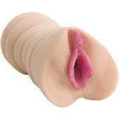Мастурбатор-вагина Sasha Grey UltraSKYN Cream Pie Pocket Pussy - Doc Johnson - в Новокуйбышевске купить с доставкой