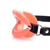 Кляп в форме губ Sissy Mouth Gag - XR Brands - купить с доставкой в Новокуйбышевске