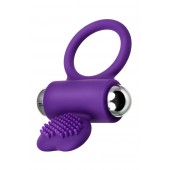 Фиолетовое виброкольцо с ресничками JOS PERY - JOS - в Новокуйбышевске купить с доставкой