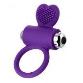 Фиолетовое виброкольцо с ресничками JOS PERY - JOS - в Новокуйбышевске купить с доставкой