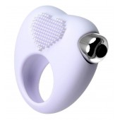 Белое виброкольцо для продления полового акта JOS MOYS - JOS - в Новокуйбышевске купить с доставкой