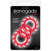 Набор из 3 красных эрекционных колец Renegade Gears - NS Novelties - в Новокуйбышевске купить с доставкой