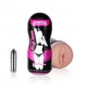Мастурбатор-вагина Sex In A Can Vibra Vagina Tunnel - Lovetoy - в Новокуйбышевске купить с доставкой