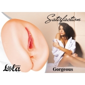 Мастурбатор с 2 тоннелями Satisfaction Gorgeous - Lola Games - в Новокуйбышевске купить с доставкой