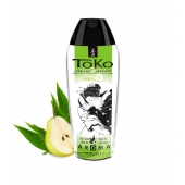 Интимный гель TOKO Pear   Exotic Green Tea с ароматом груши и зеленого чая - 165 мл. - Shunga - купить с доставкой в Новокуйбышевске