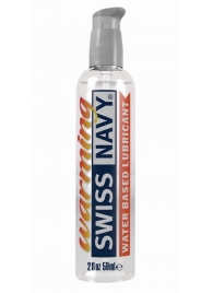 Разогревающий лубрикант на водной основе Swiss Navy Warming Lube - 59 мл. - Swiss navy - купить с доставкой в Новокуйбышевске