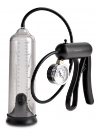 Вакуумная мужская помпа с датчиком давления Pro-Gauge Power Pump - Pipedream - в Новокуйбышевске купить с доставкой