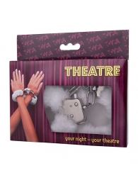 Наручники с белой меховой опушкой - ToyFa - купить с доставкой в Новокуйбышевске