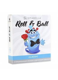 стимулирующий презерватив-насадка Roll   Ball Classic - Sitabella - купить с доставкой в Новокуйбышевске